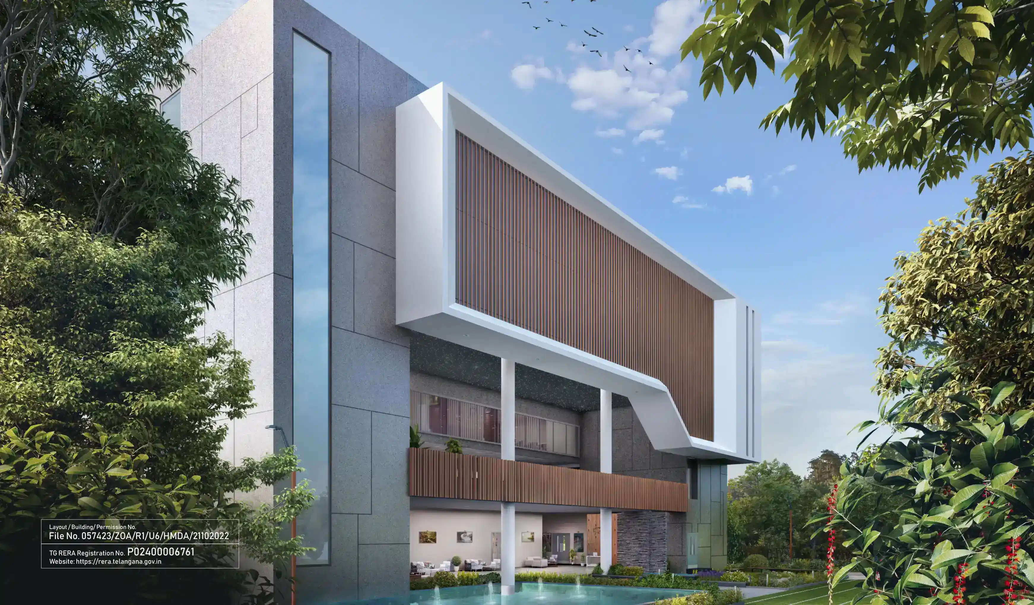 Clubhouse / Amenities Aerial View